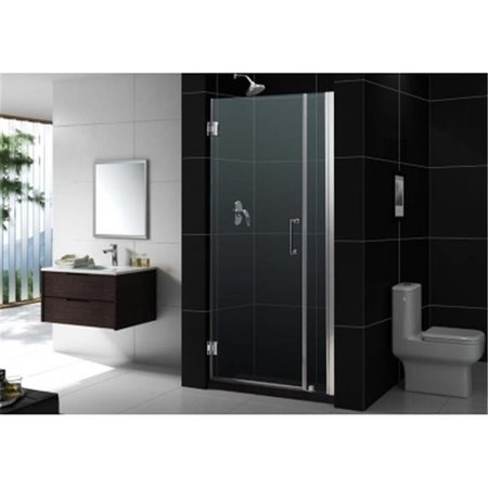 DREAMLINE DreamLine SHDR-20367210-01 DreamLine UNIDOOR Frameless 36-37 inch Adjustable Shower Door SHDR-20367210-01